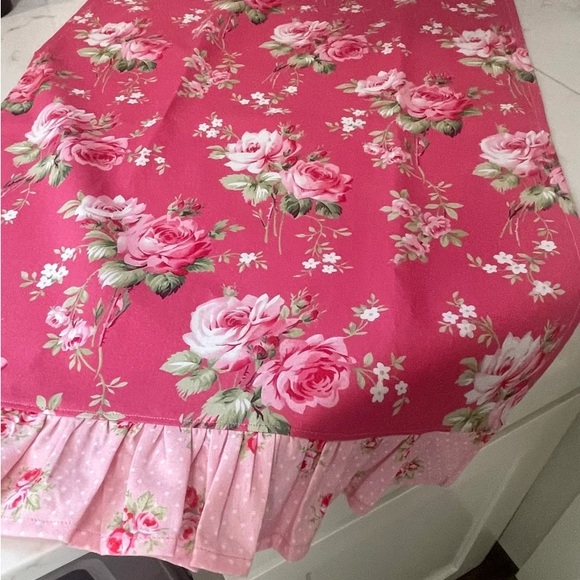 Shabby Chic Roses Decorative Tea Towel Pot Holder Set - Picture 6 of 9